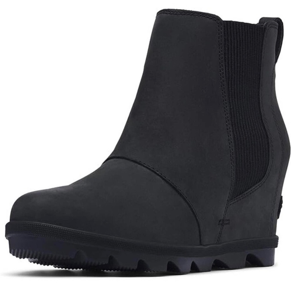 Sorel Joan of Arc wedge II black suede like new